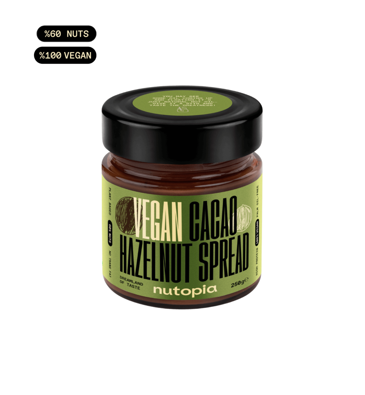 Vegan Cacao Hazelnut Spread Nutopia